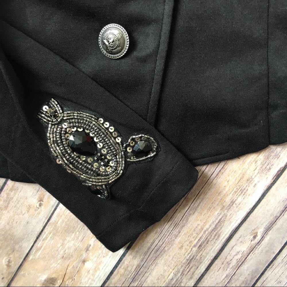 One left! Embellished Military Jacket - Picture 3 of 8